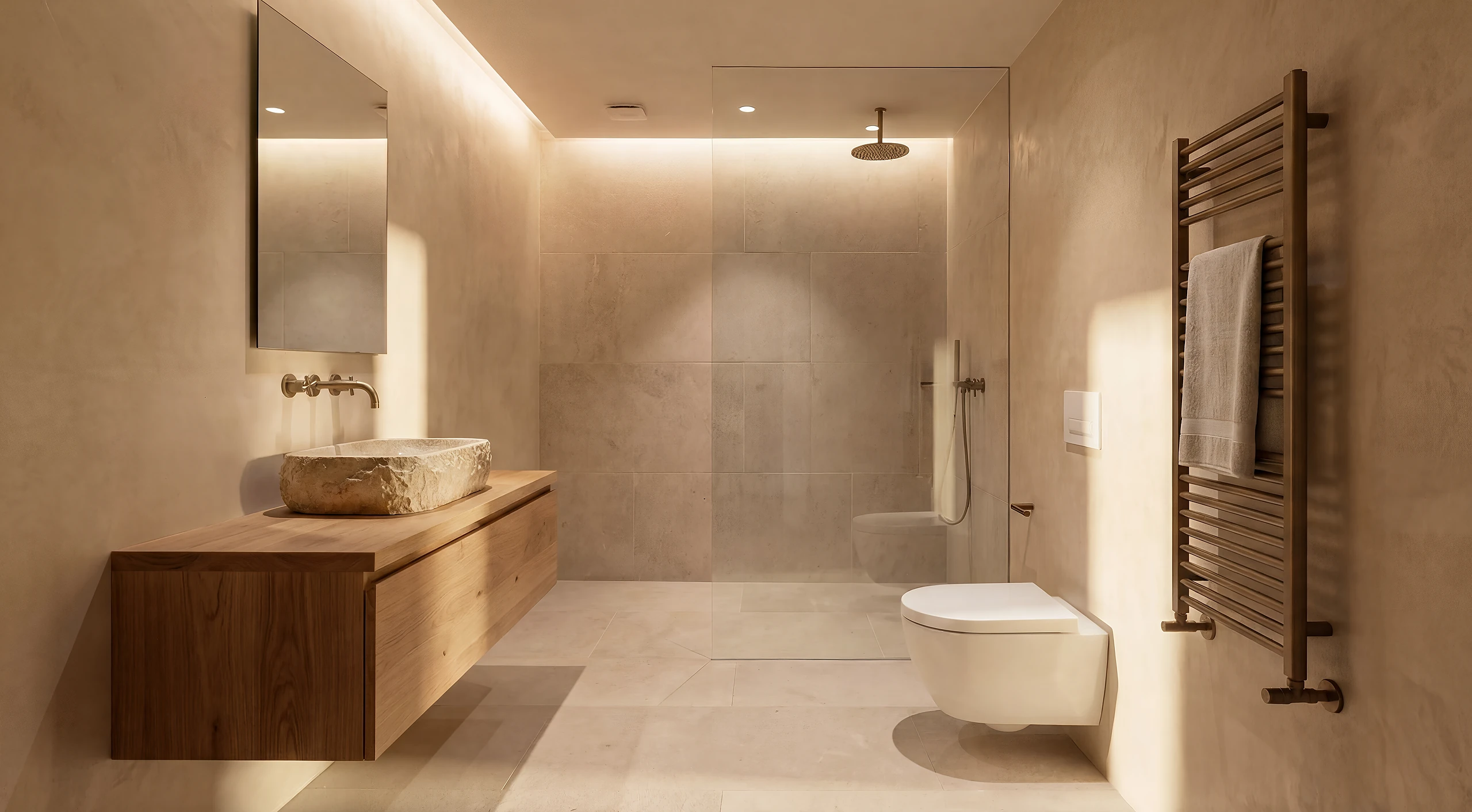 Reforma de baño en Marbella: resultado final proyecto Puntoreforma