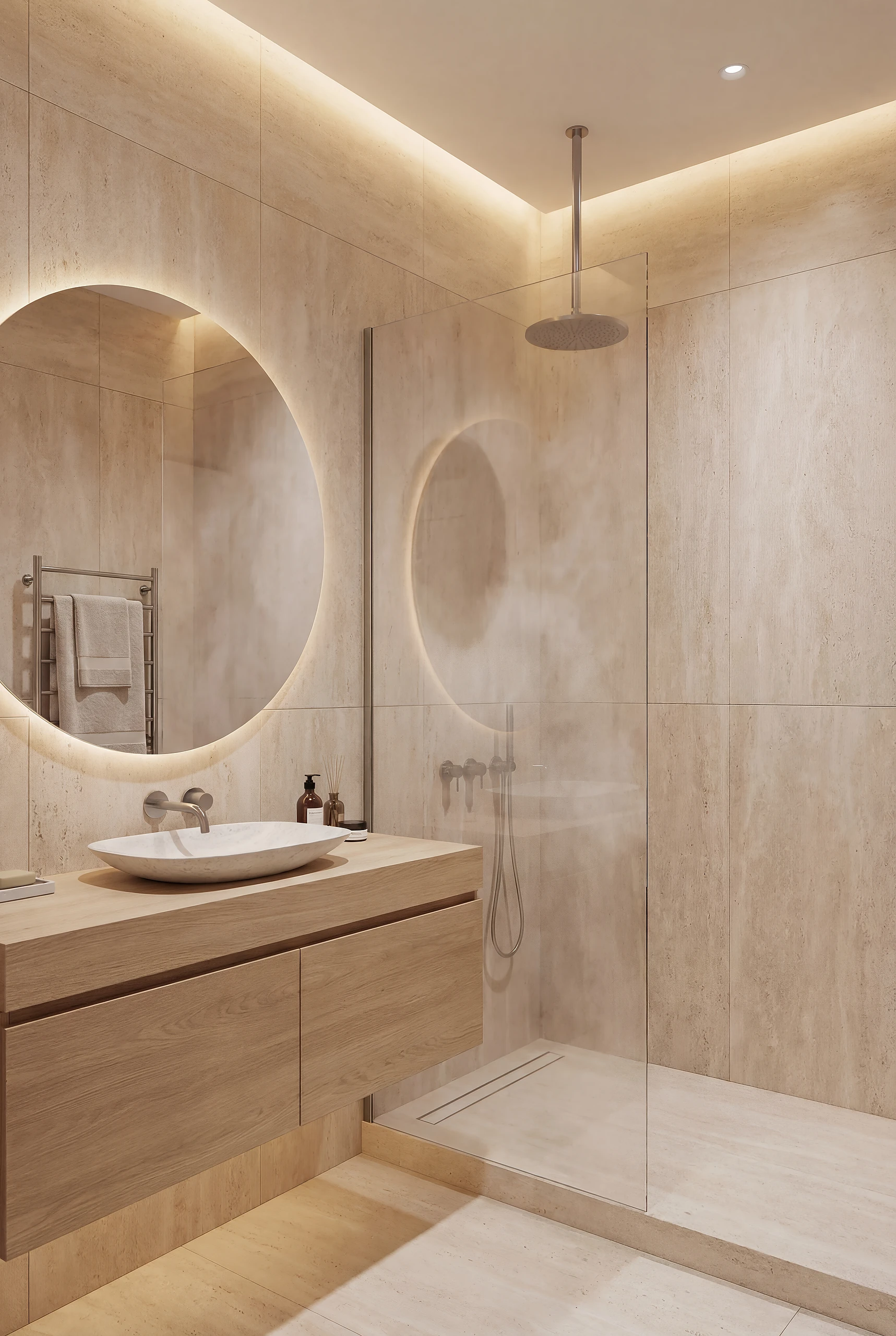 Reforma de baño en comunidad de Marbella: resultado final proyecto Puntoreforma